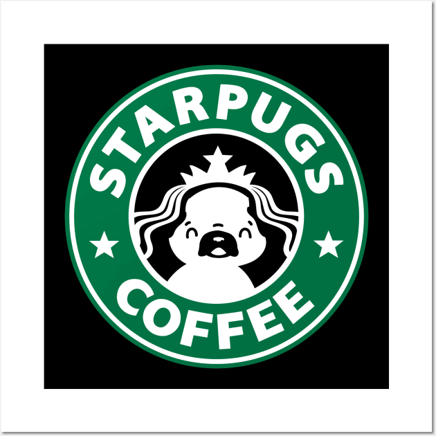 Starpugs Coffee Wall Art by BedRockDesign